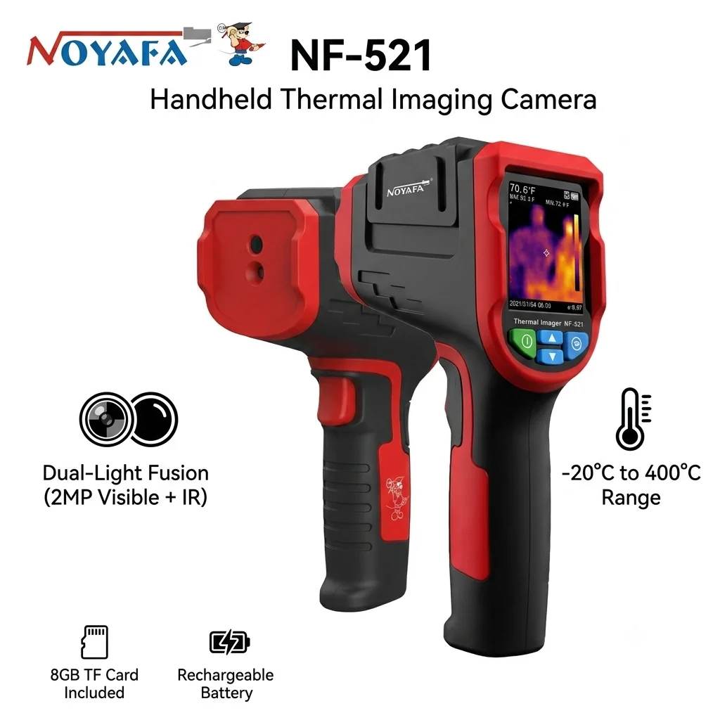 NOYAFA NF-521 Handheld Thermal - Nf 521 Thermal Imaging Camera 评论和价格