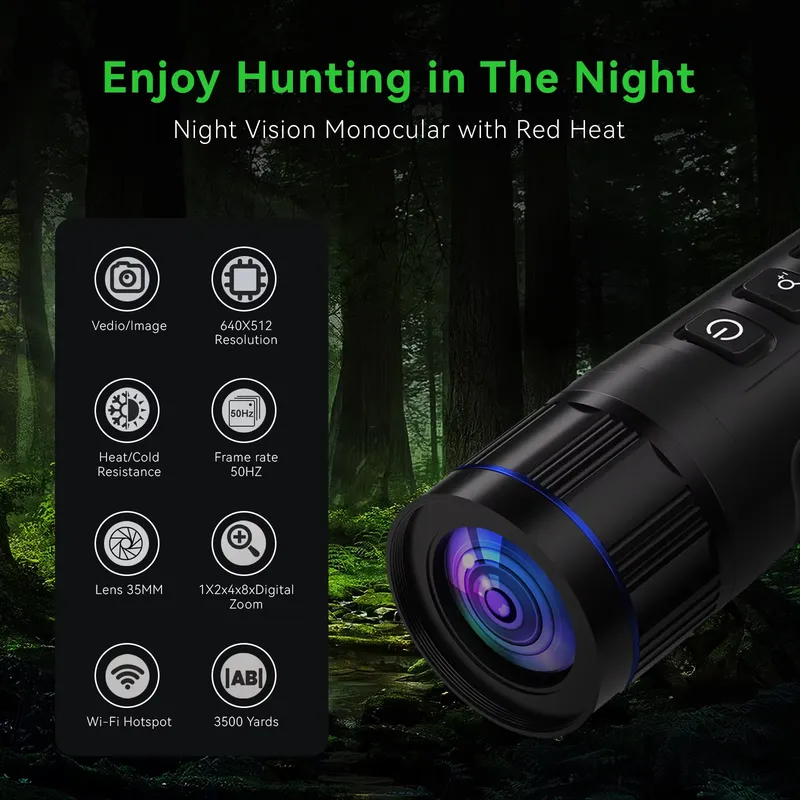CE-6 Mini Camera 640*512 Therm - Thermal Scope Night Vision Monocular 评论和价格